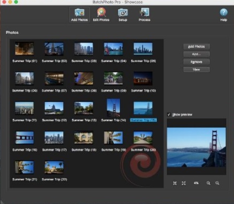see batch exif with batchphoto